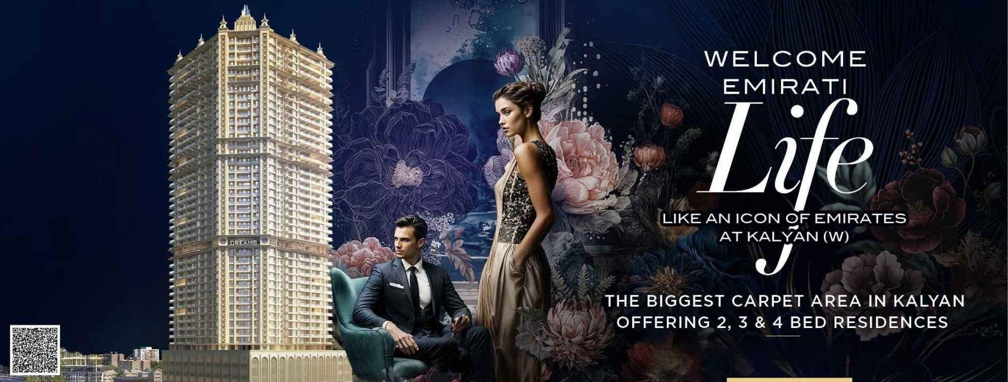 Dream Atlantis Kalyan | Luxury  2, 3 & 4.5 BHK Flats